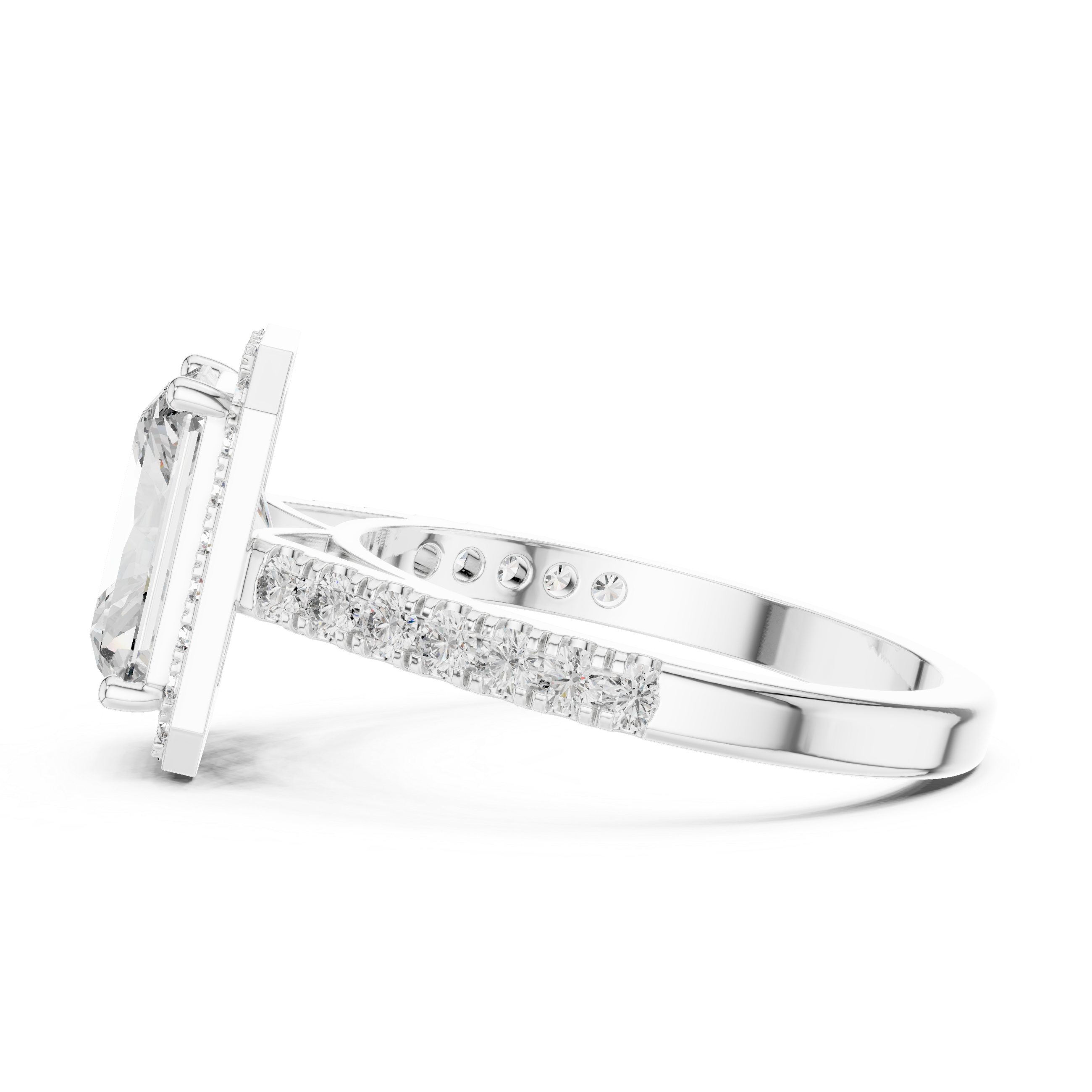 Silent Wonder Lab Grown Diamond Eternity Band