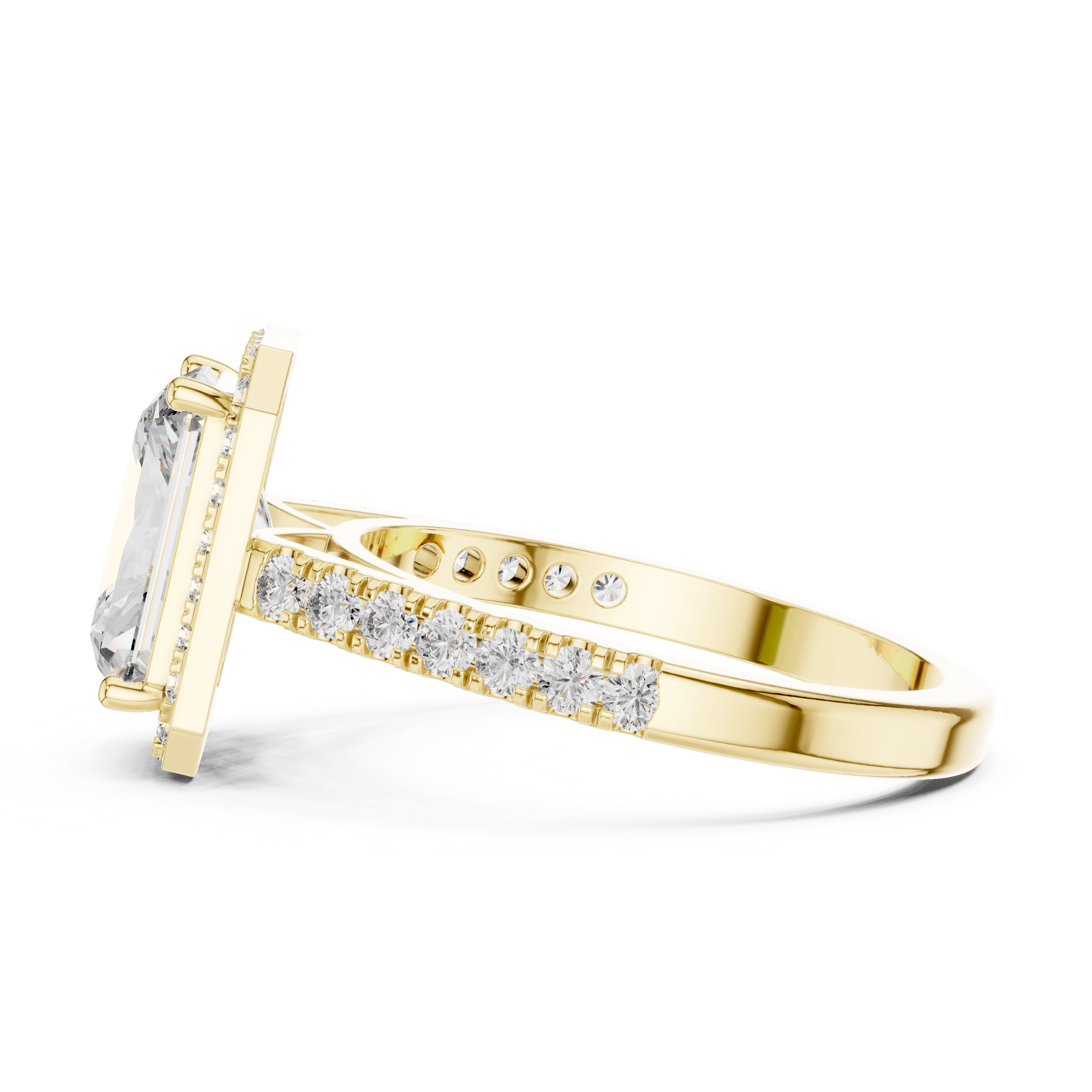 Silent Wonder Lab Grown Diamond Eternity Band