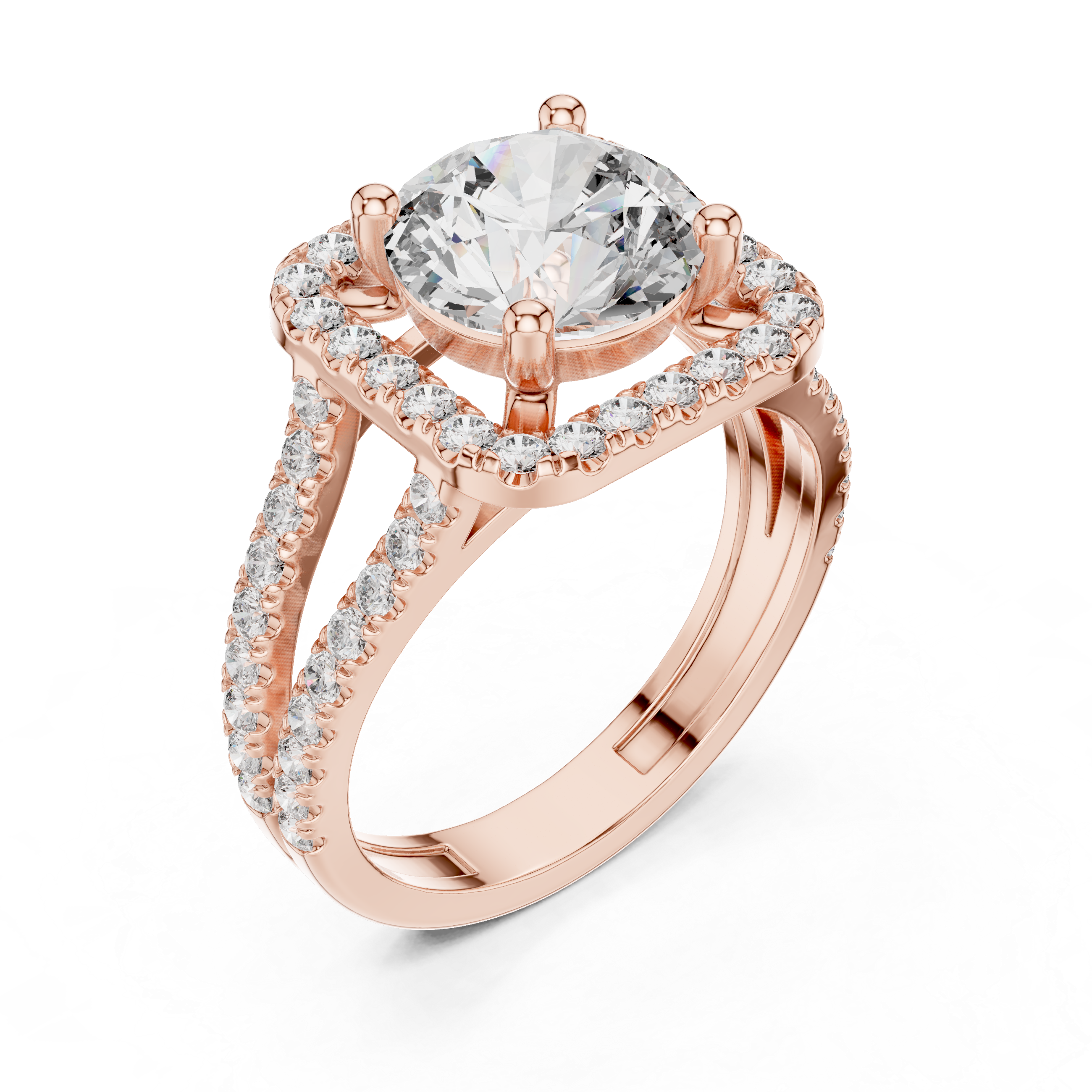 Arctic Ice Lab Grown Diamond Asscher Ring