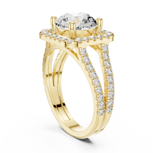 Arctic Ice Lab Grown Diamond Asscher Ring