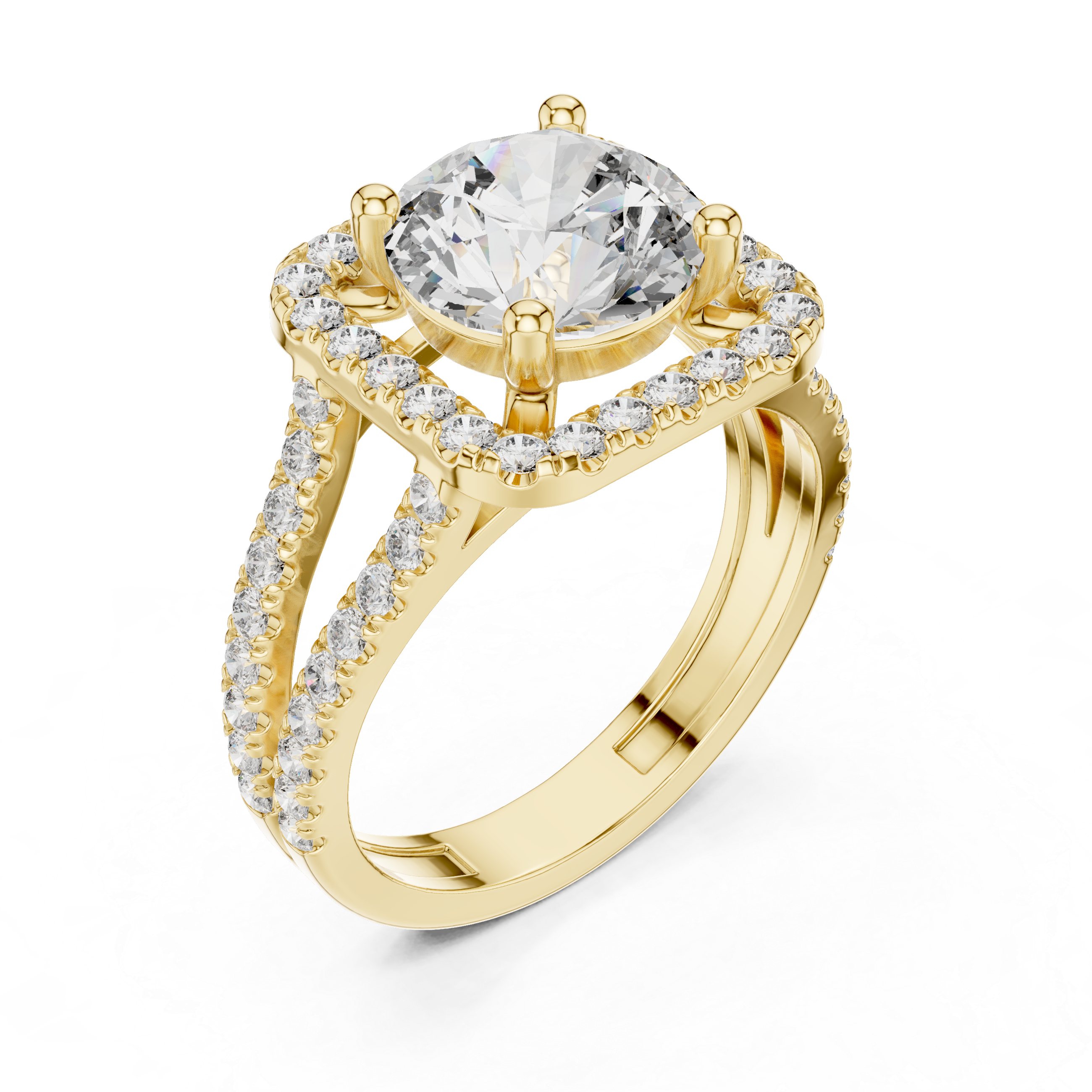 Arctic Ice Lab Grown Diamond Asscher Ring
