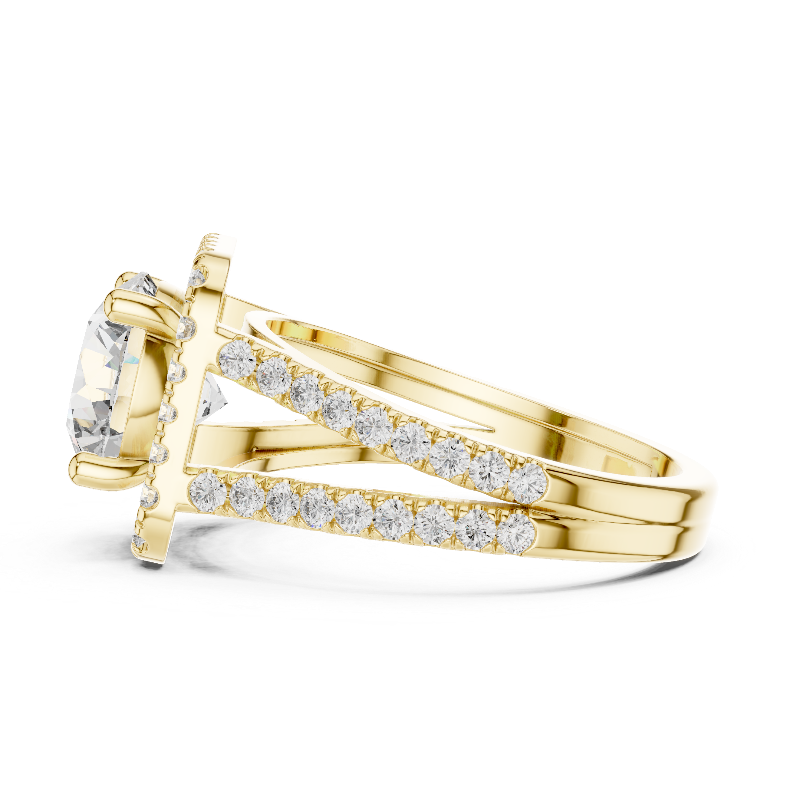 Arctic Ice Lab Grown Diamond Asscher Ring