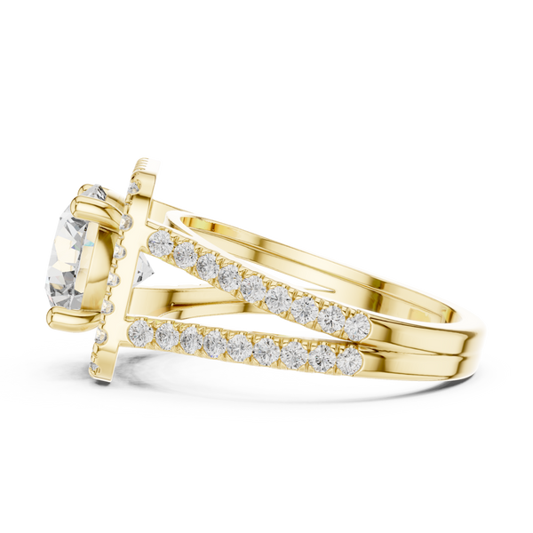 Arctic Ice Lab Grown Diamond Asscher Ring
