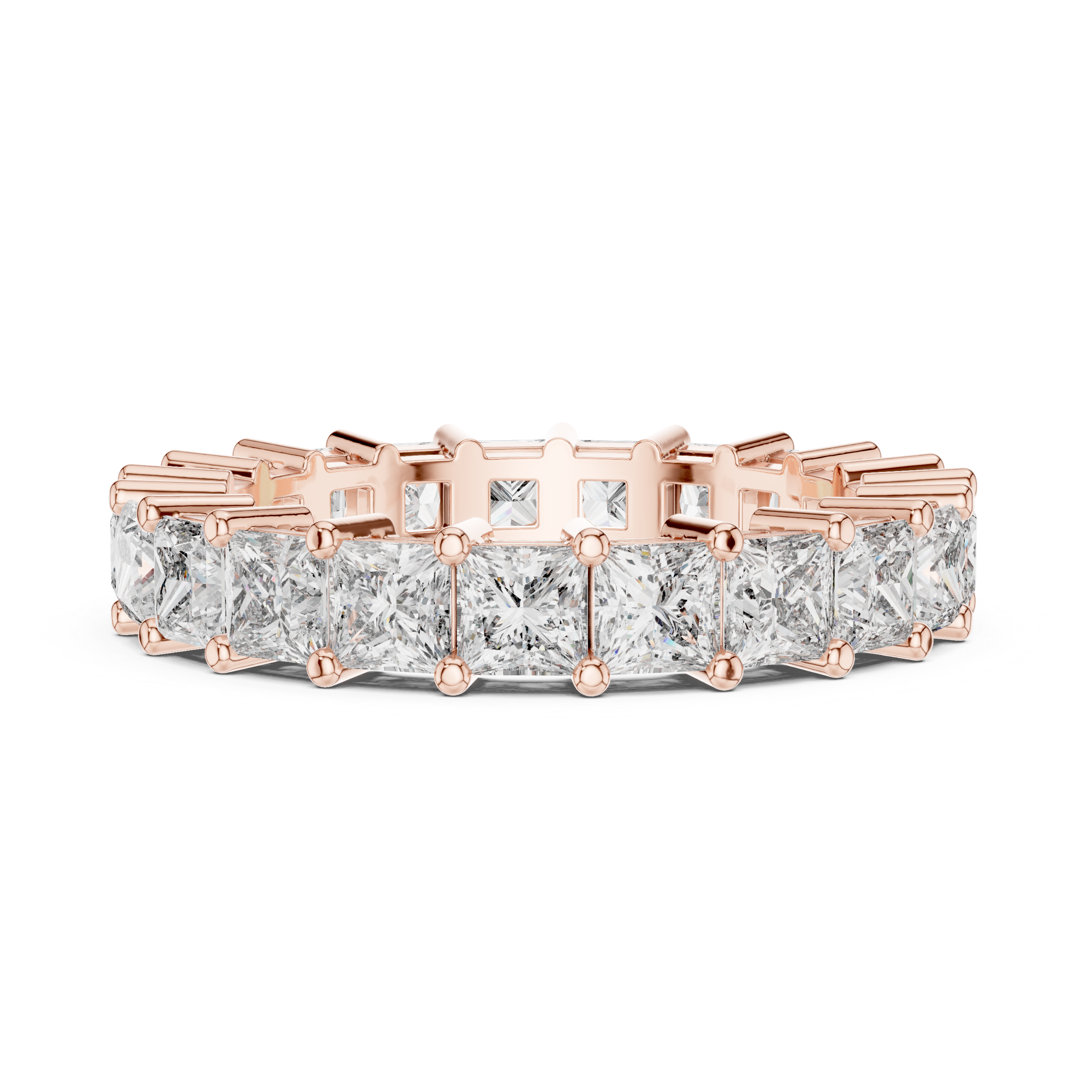 Infinite Path Lab Grown Diamond Infinity Ring