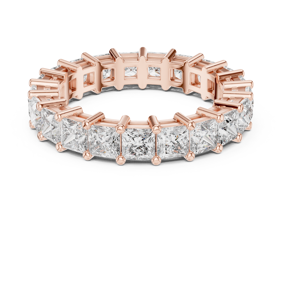 Infinite Path Lab Grown Diamond Infinity Ring