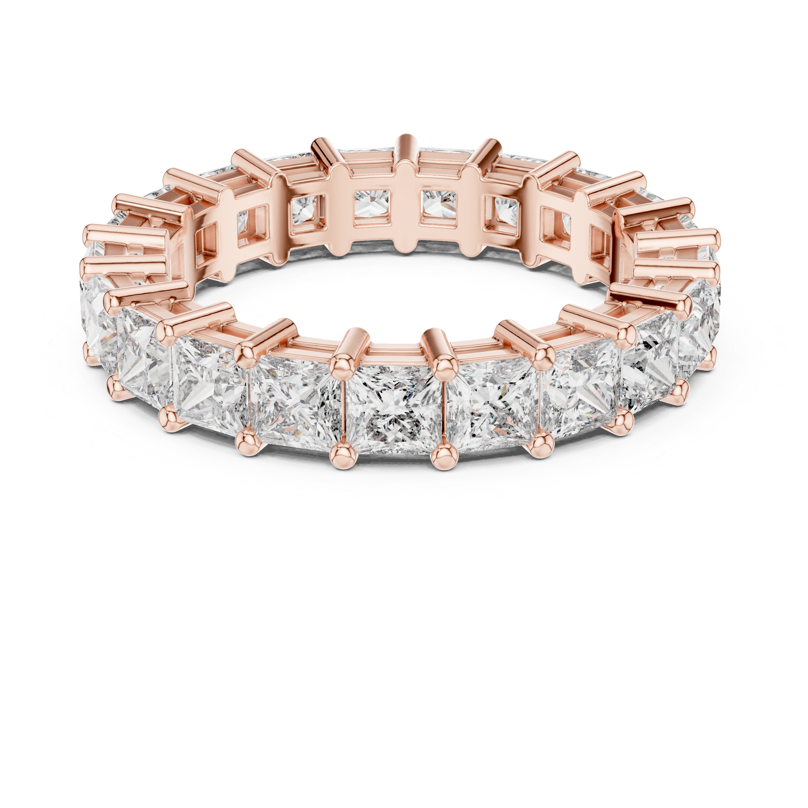 Infinite Path Lab Grown Diamond Infinity Ring