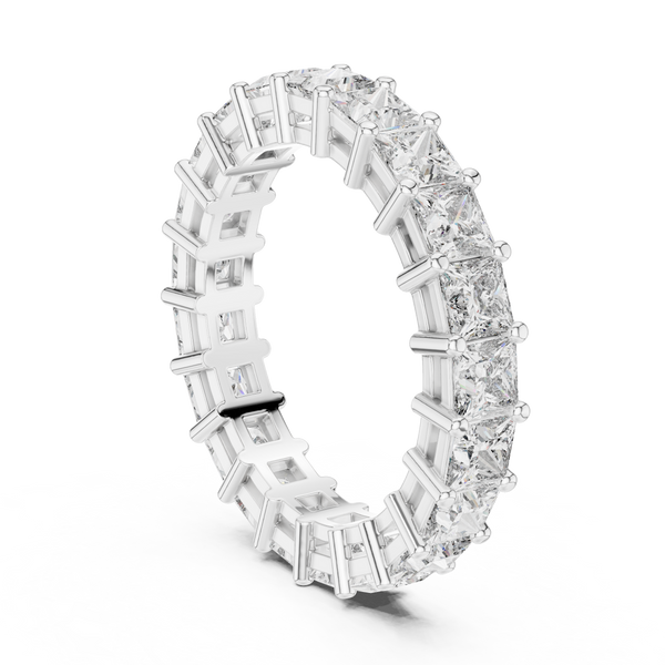 Infinite Path Lab Grown Diamond Infinity Ring