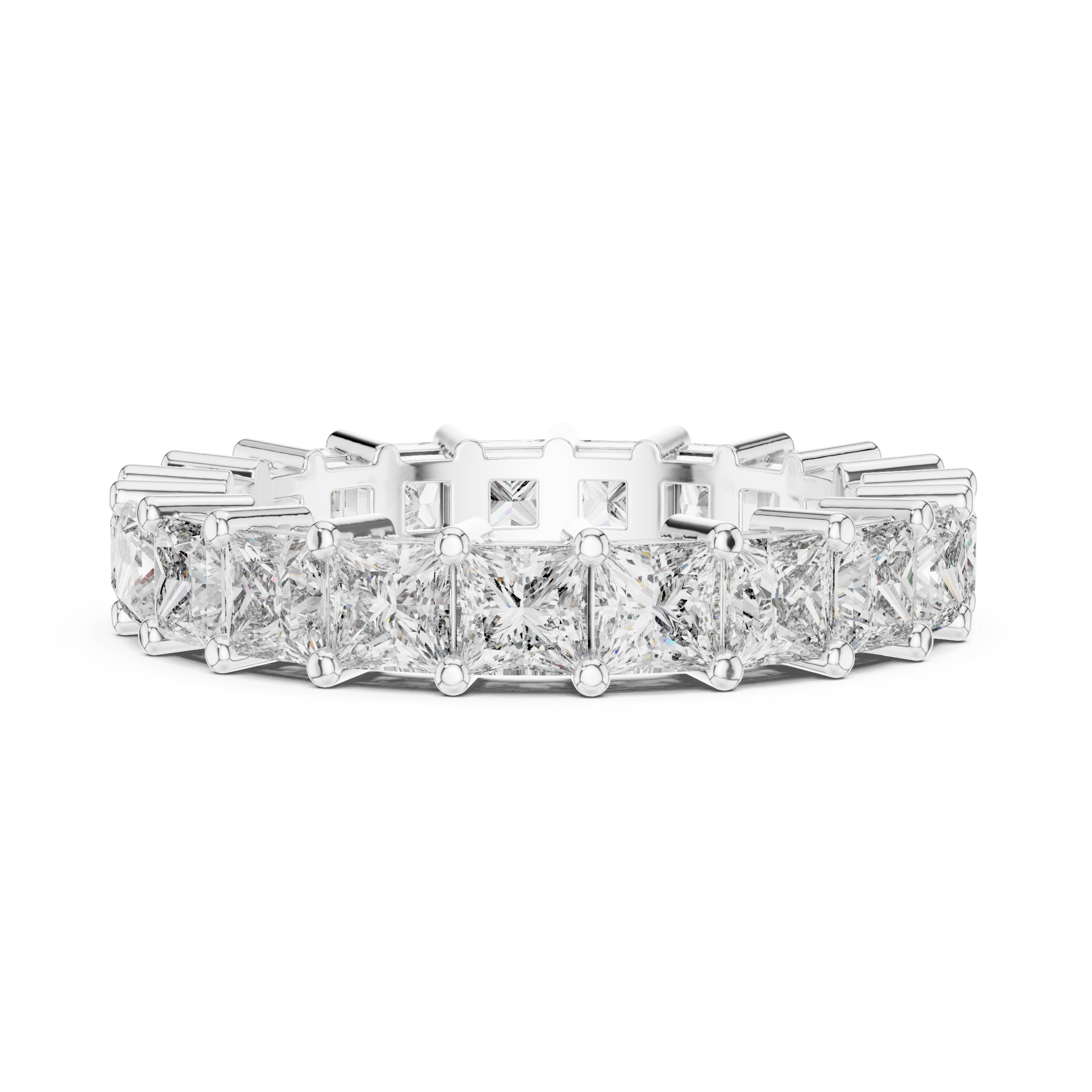 Infinite Path Lab Grown Diamond Infinity Ring