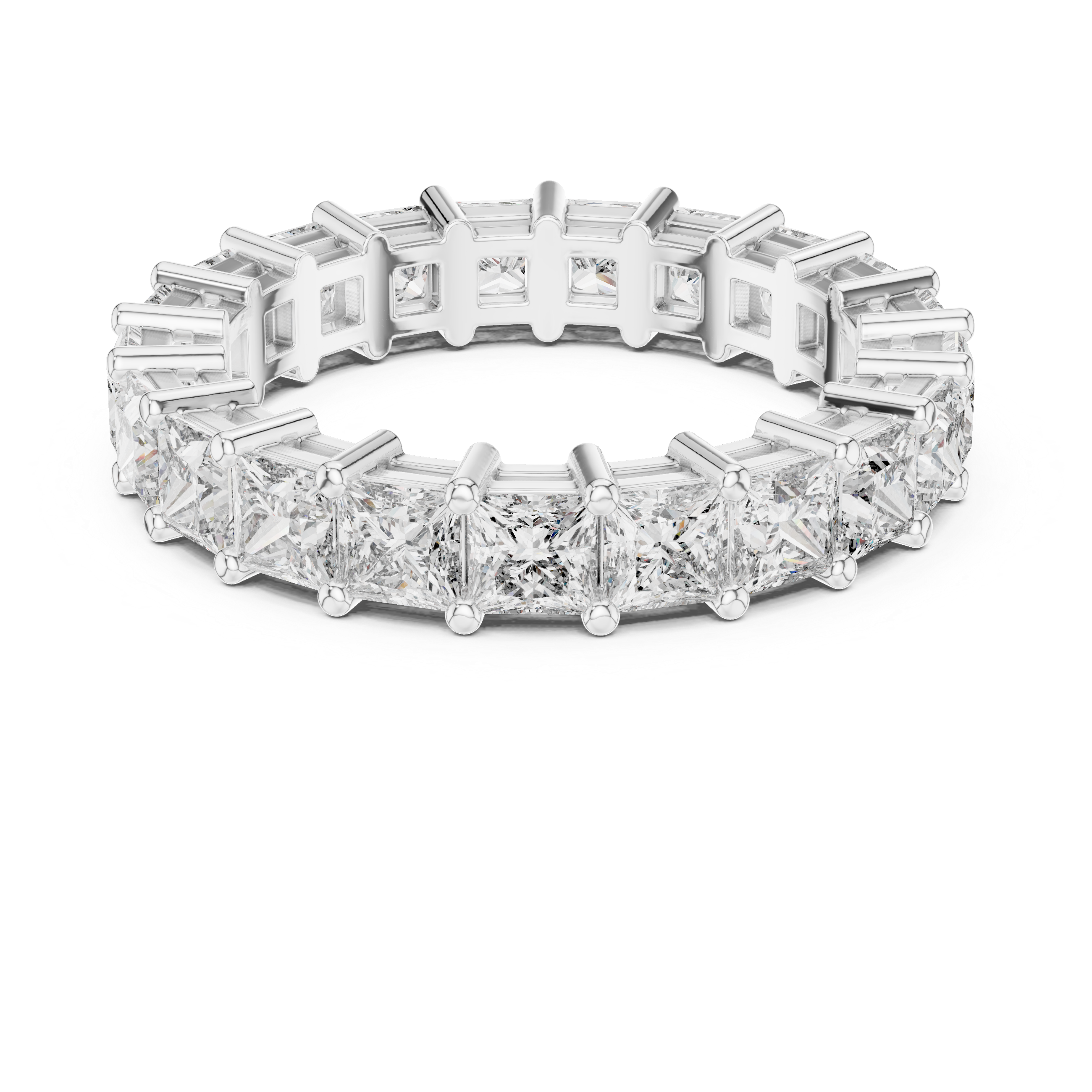 Infinite Path Lab Grown Diamond Infinity Ring