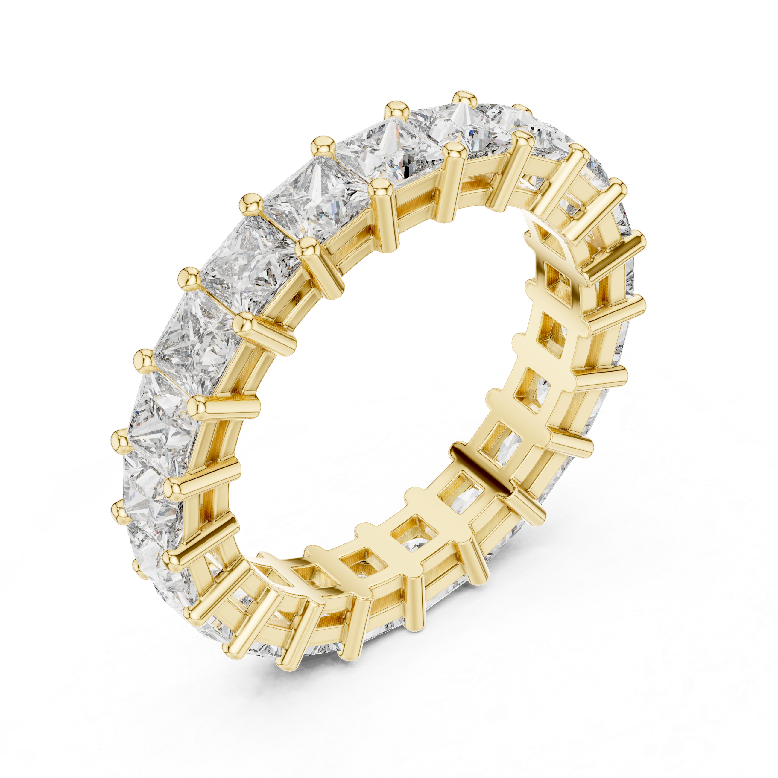 Infinite Path Lab Grown Diamond Infinity Ring
