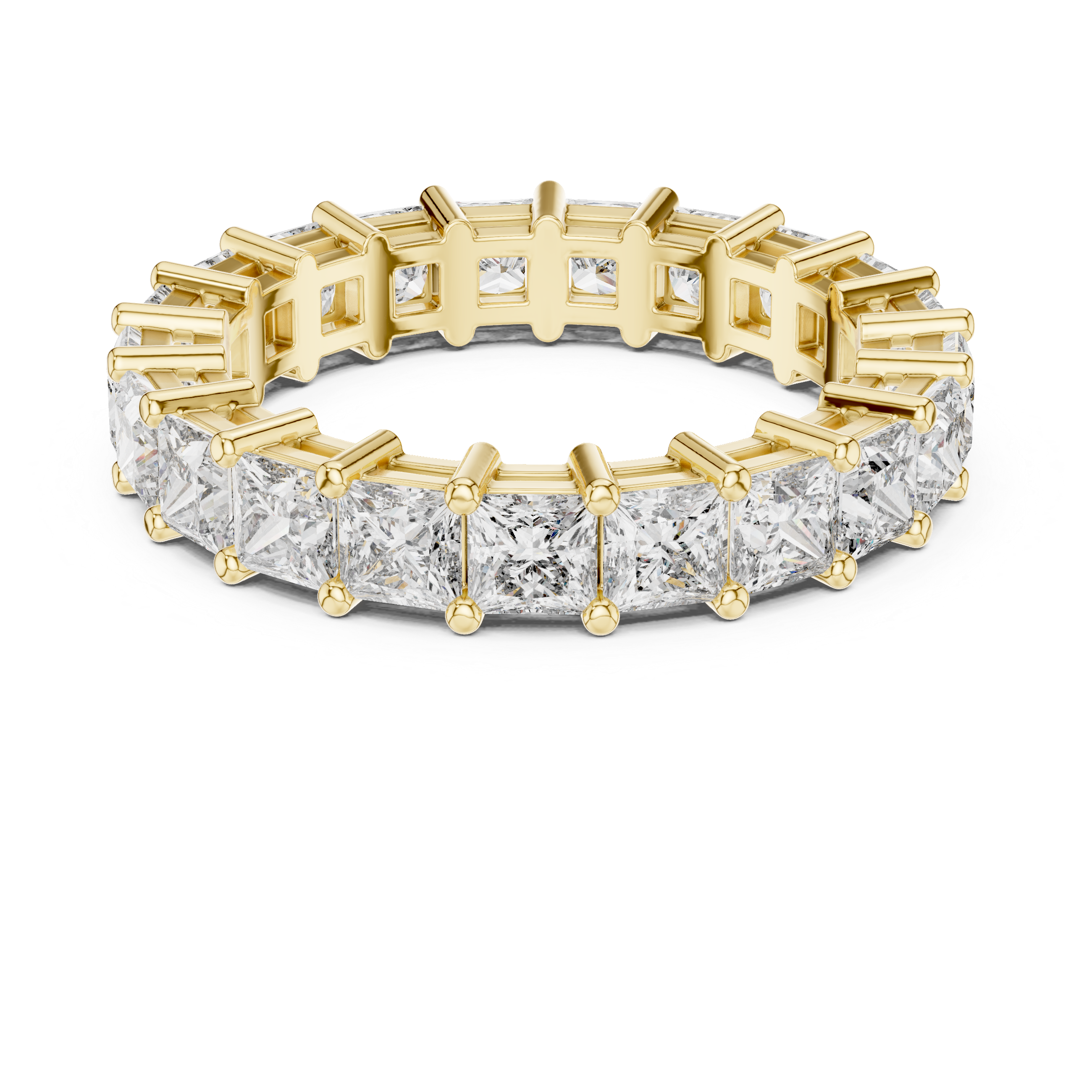 Infinite Path Lab Grown Diamond Infinity Ring
