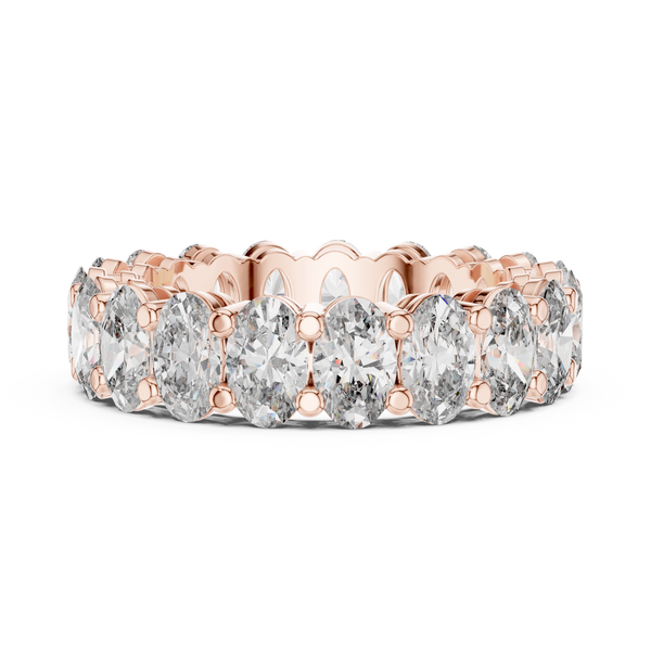 Crystal Lattice Lab Grown Diamond Cross Ring