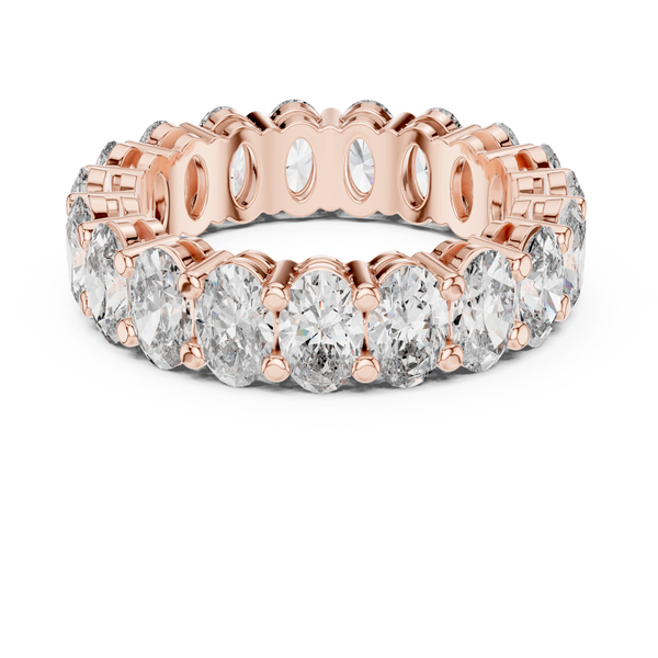 Crystal Lattice Lab Grown Diamond Cross Ring