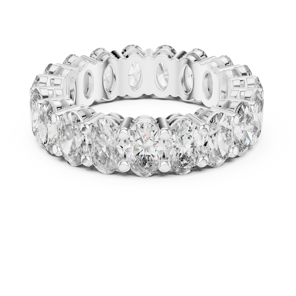 Crystal Lattice Lab Grown Diamond Cross Ring