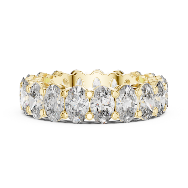 Crystal Lattice Lab Grown Diamond Cross Ring