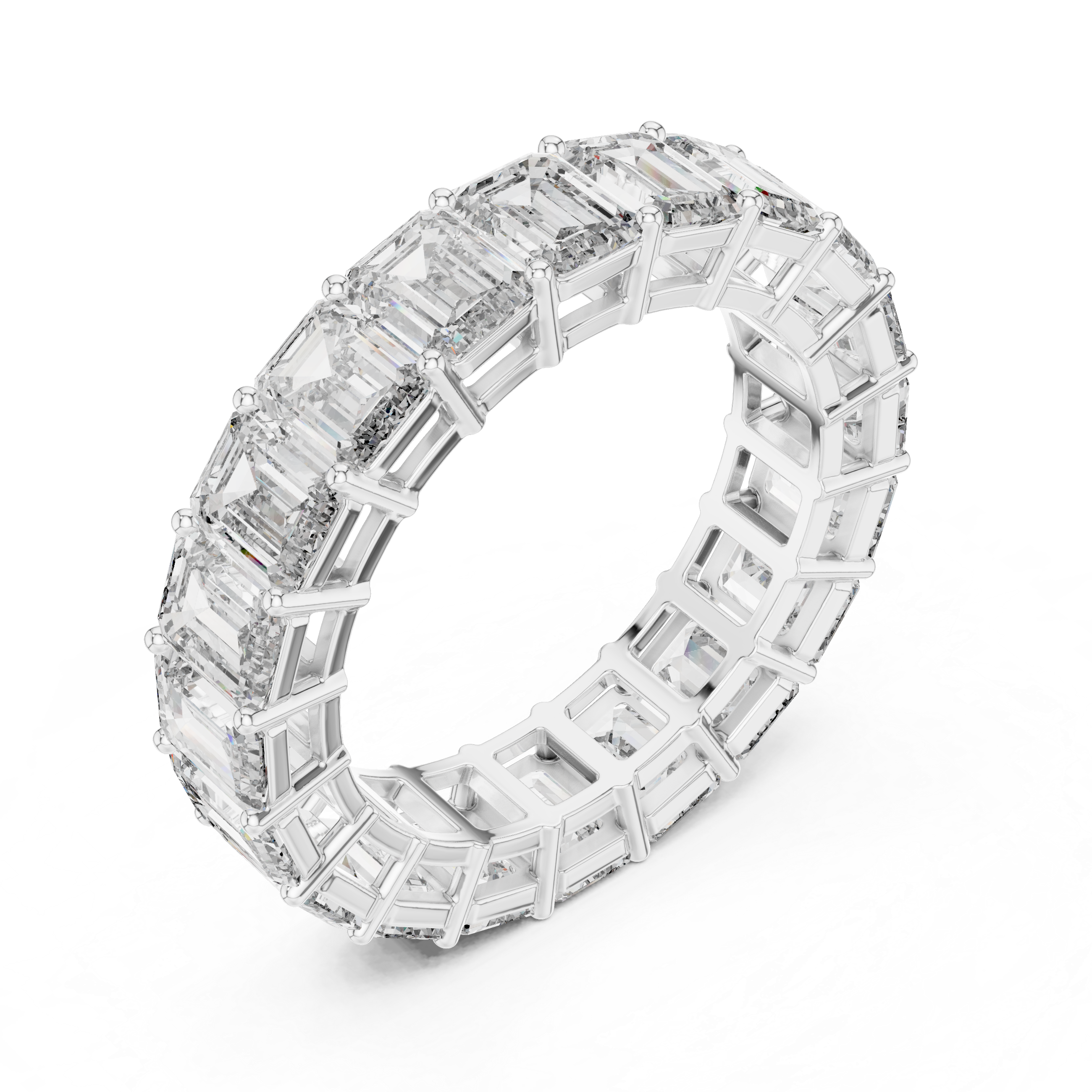 Starry Night Lab Grown Diamond Scattered Ring