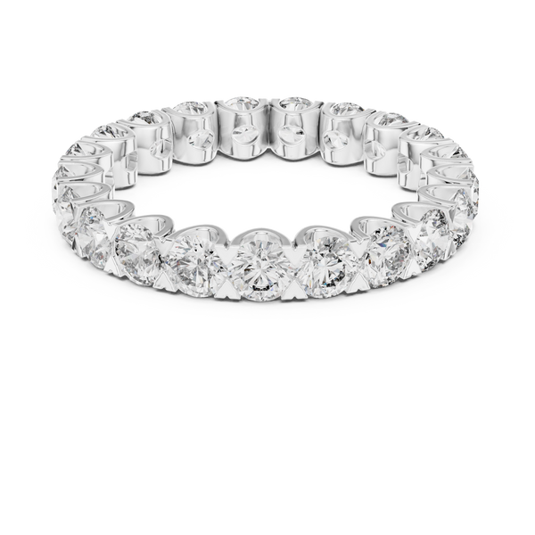 Pebble Path Lab Grown Diamond Beaded Ring