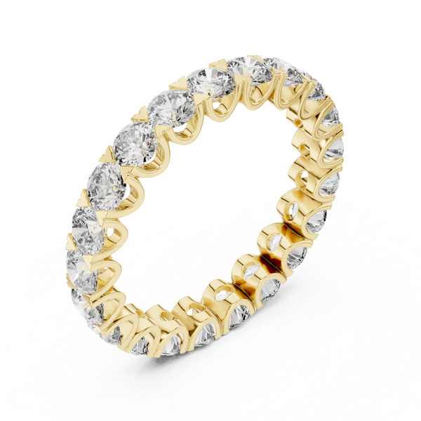 Pebble Path Lab Grown Diamond Beaded Ring