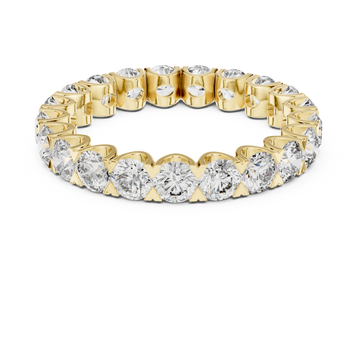Pebble Path Lab Grown Diamond Beaded Ring