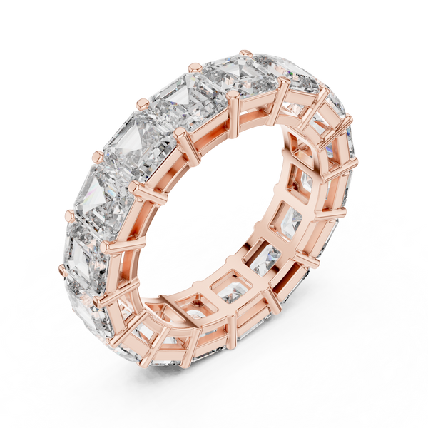 Lunar Eclipse Lab Grown Diamond Bezel Ring