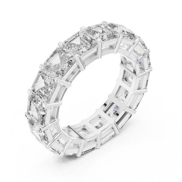 Lunar Eclipse Lab Grown Diamond Bezel Ring