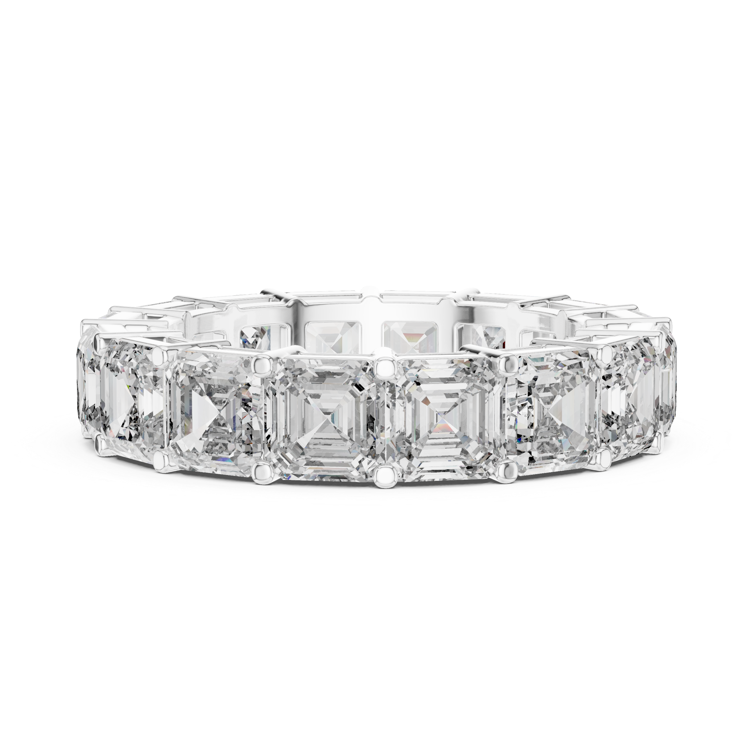 Lunar Eclipse Lab Grown Diamond Bezel Ring