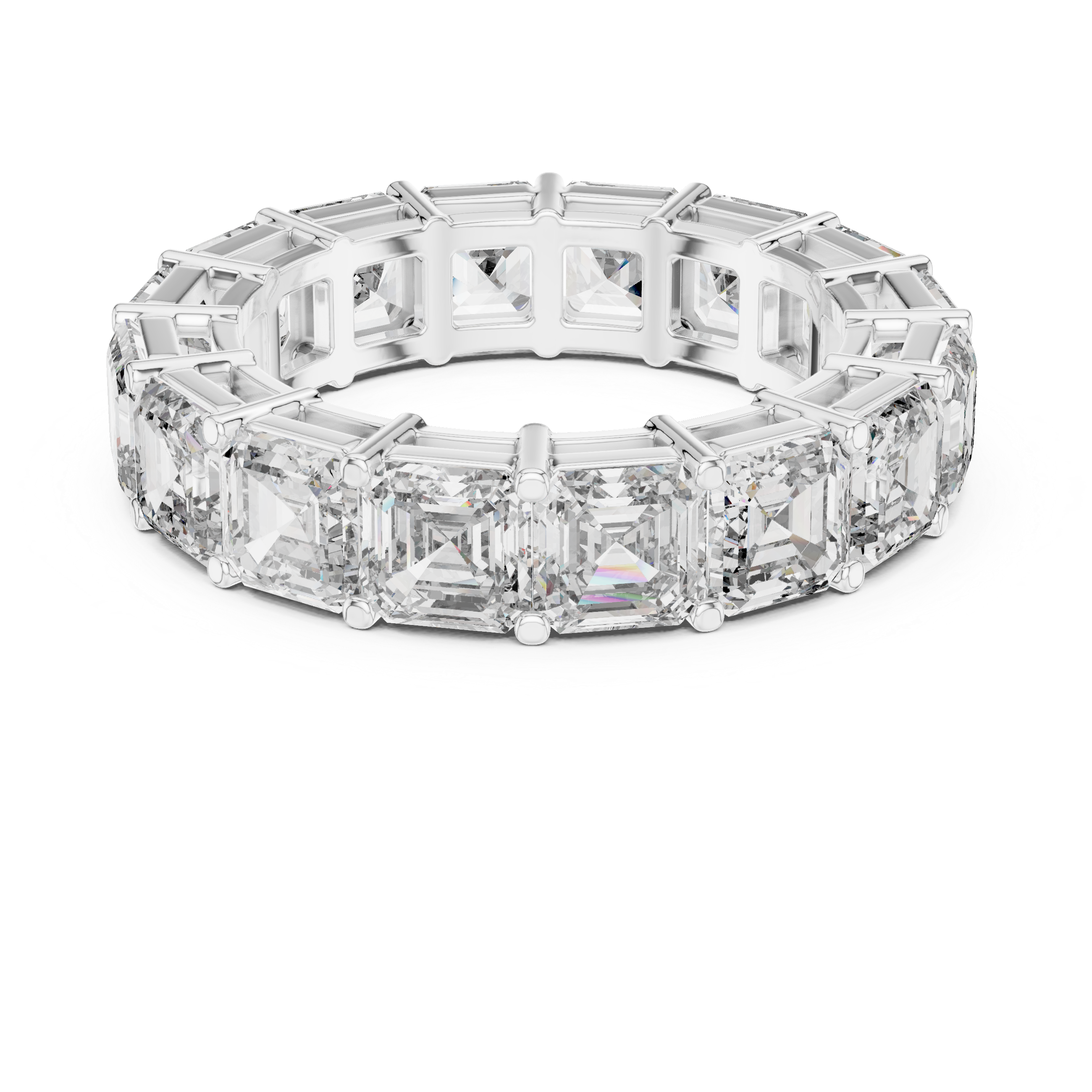 Lunar Eclipse Lab Grown Diamond Bezel Ring