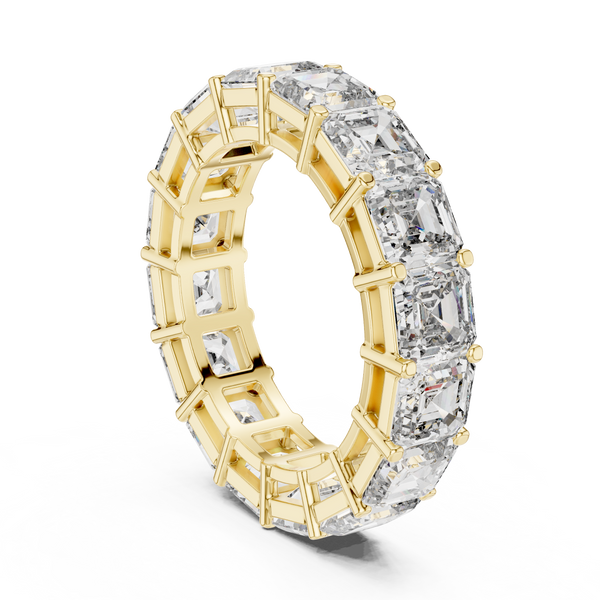 Lunar Eclipse Lab Grown Diamond Bezel Ring