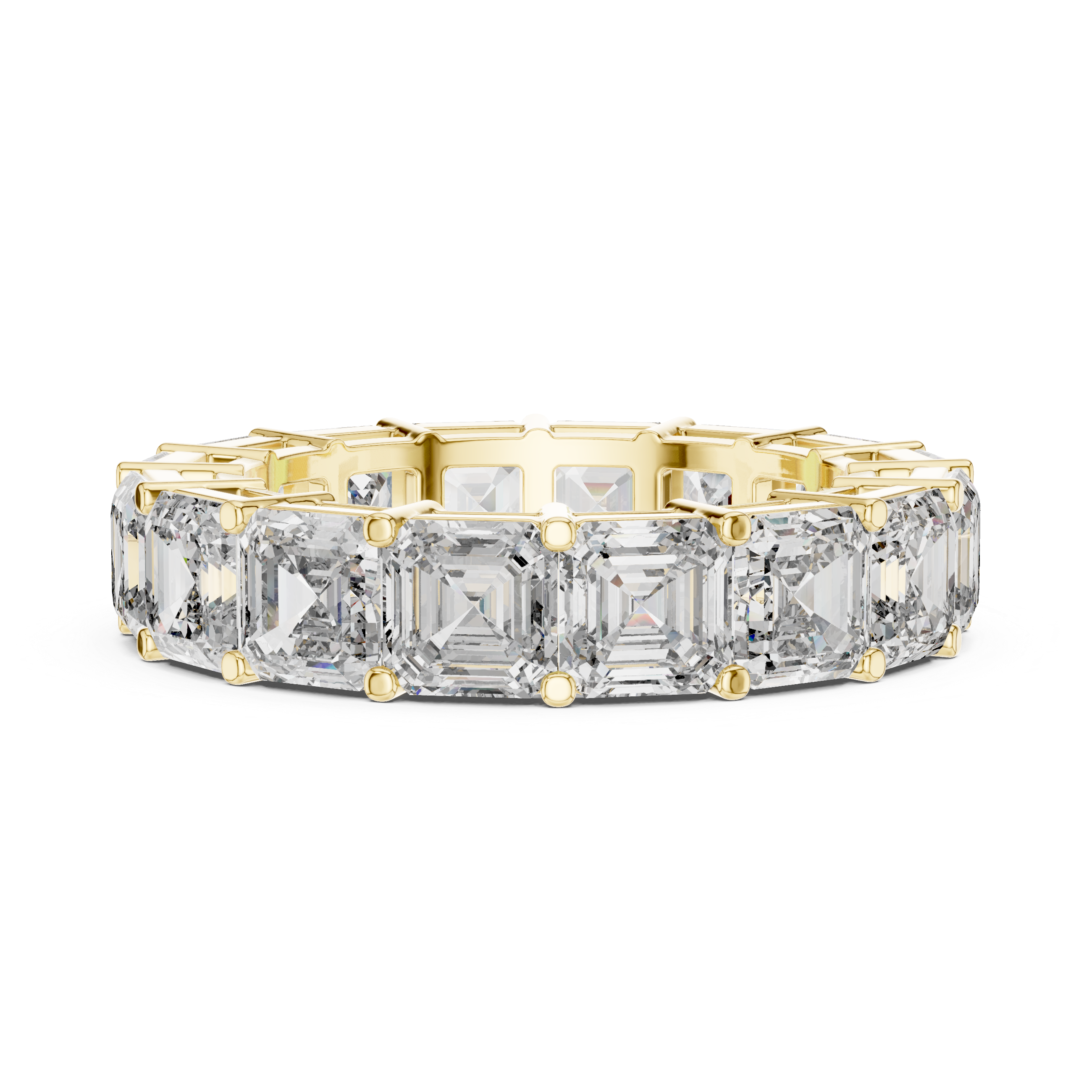 Lunar Eclipse Lab Grown Diamond Bezel Ring