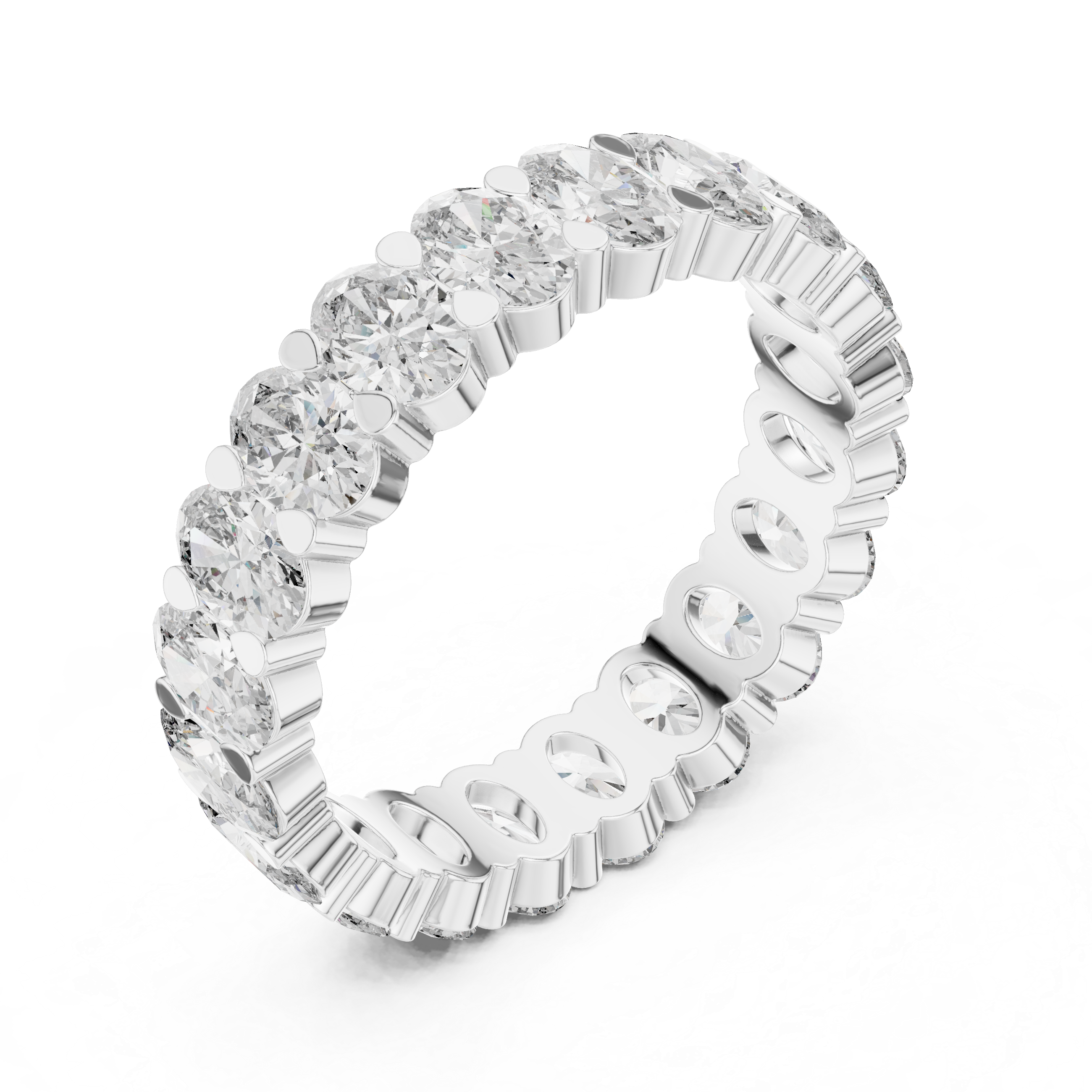Prism Light Lab Grown Diamond Baguette Ring