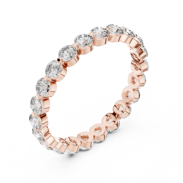 Velvet Pave Lab Grown Diamond Eternity Band