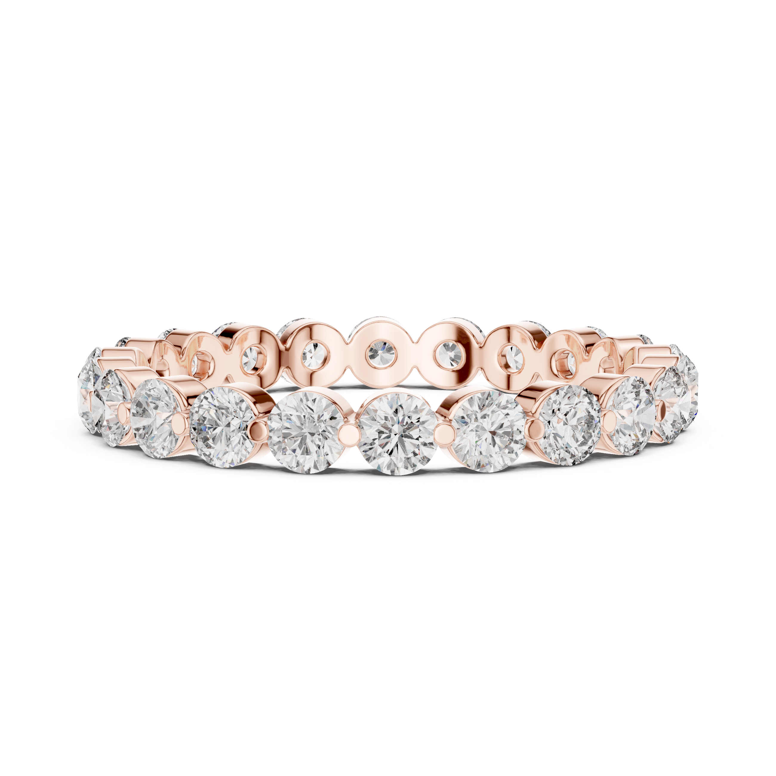Velvet Pave Lab Grown Diamond Eternity Band