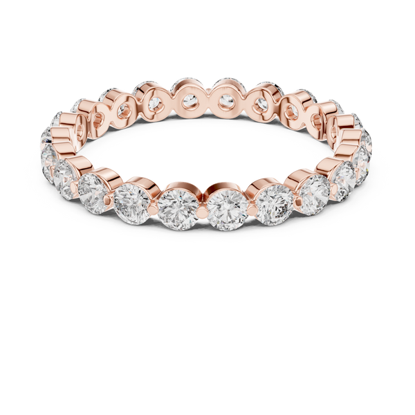 Velvet Pave Lab Grown Diamond Eternity Band