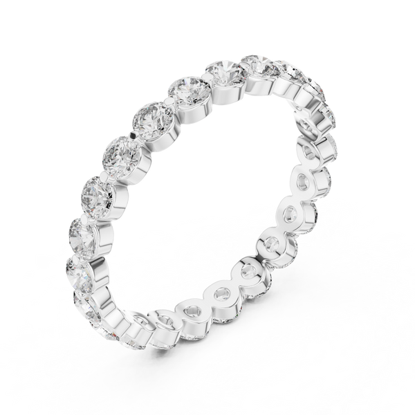 Velvet Pave Lab Grown Diamond Eternity Band