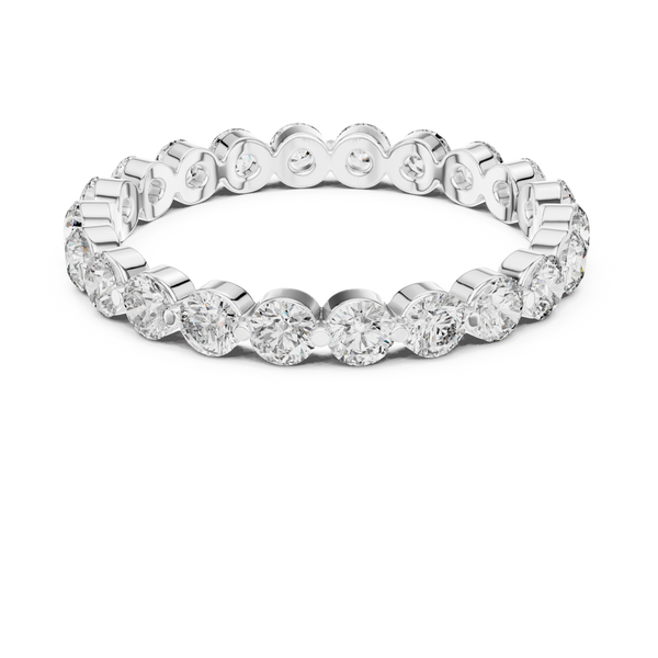 Velvet Pave Lab Grown Diamond Eternity Band
