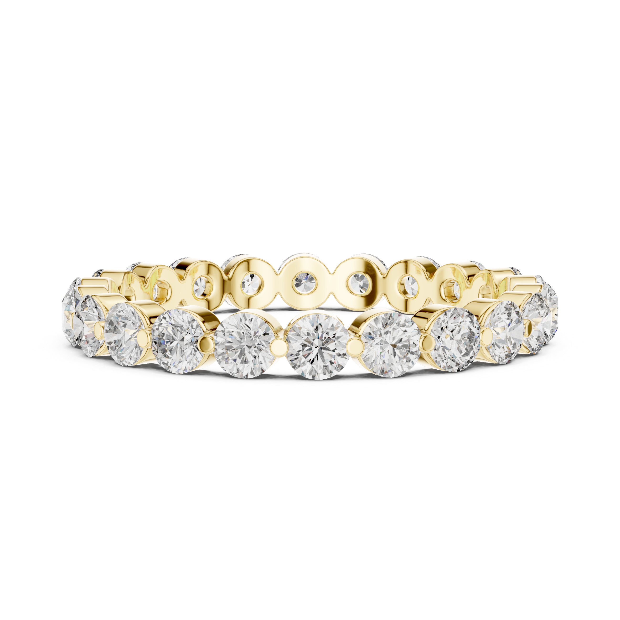 Velvet Pave Lab Grown Diamond Eternity Band