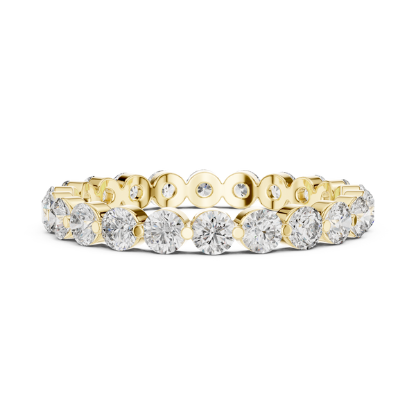 Velvet Pave Lab Grown Diamond Eternity Band