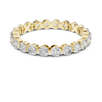 Velvet Pave Lab Grown Diamond Eternity Band
