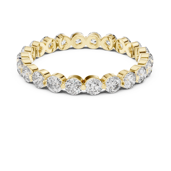 Velvet Pave Lab Grown Diamond Eternity Band