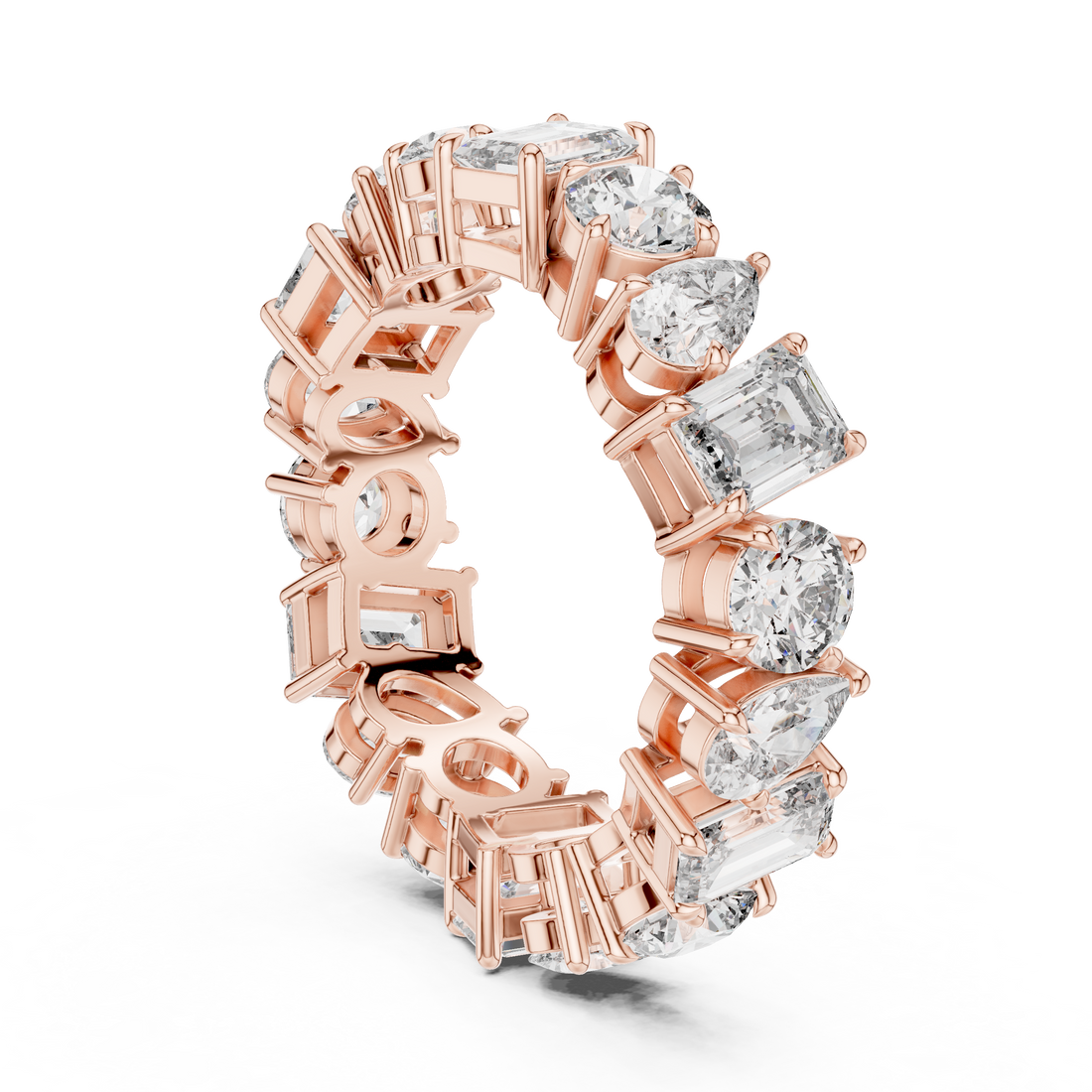 Prism Flare Lab Grown Diamond Baguette Ring
