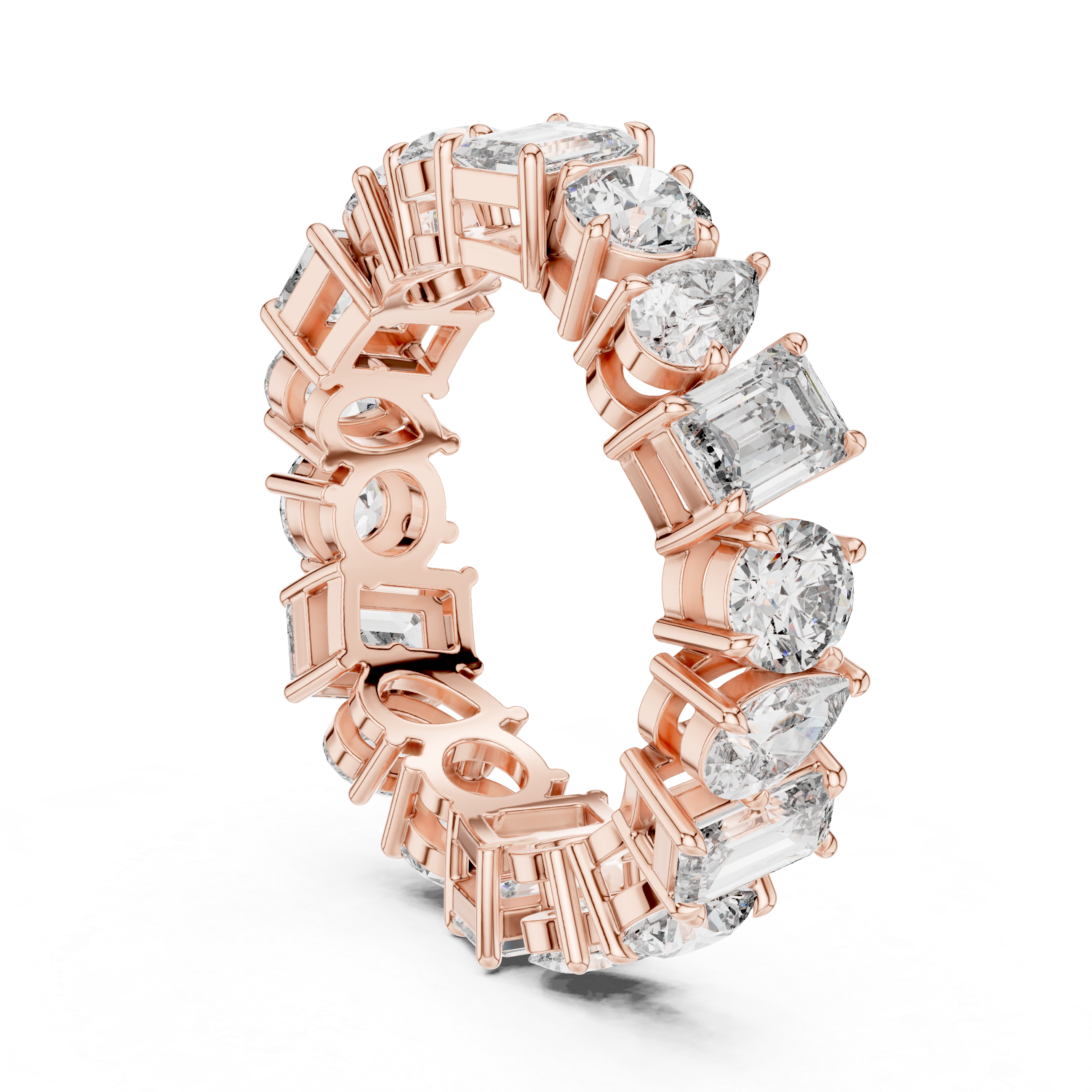 Prism Flare Lab Grown Diamond Baguette Ring