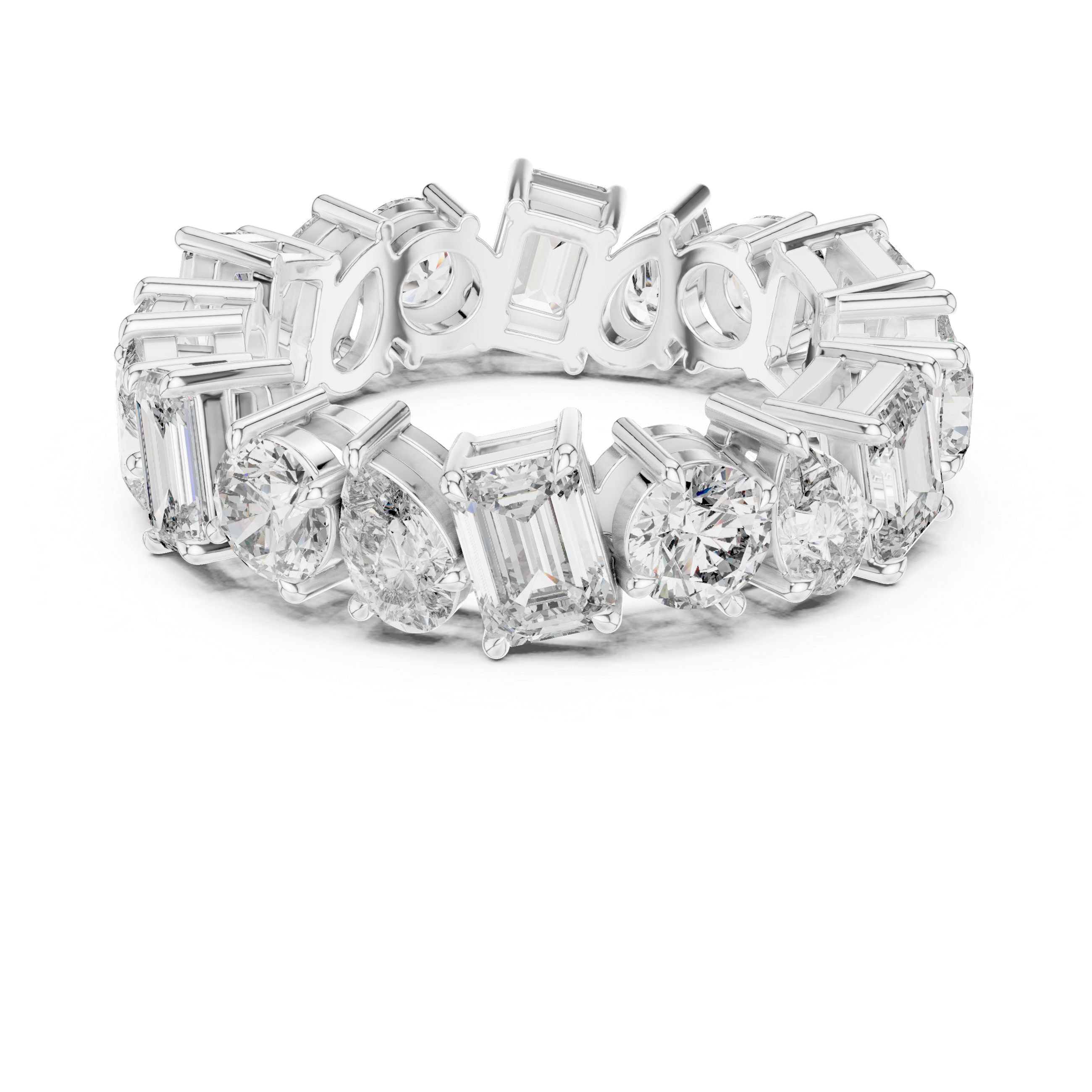 Prism Flare Lab Grown Diamond Baguette Ring