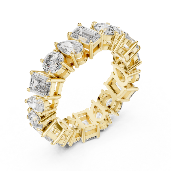 Prism Flare Lab Grown Diamond Baguette Ring