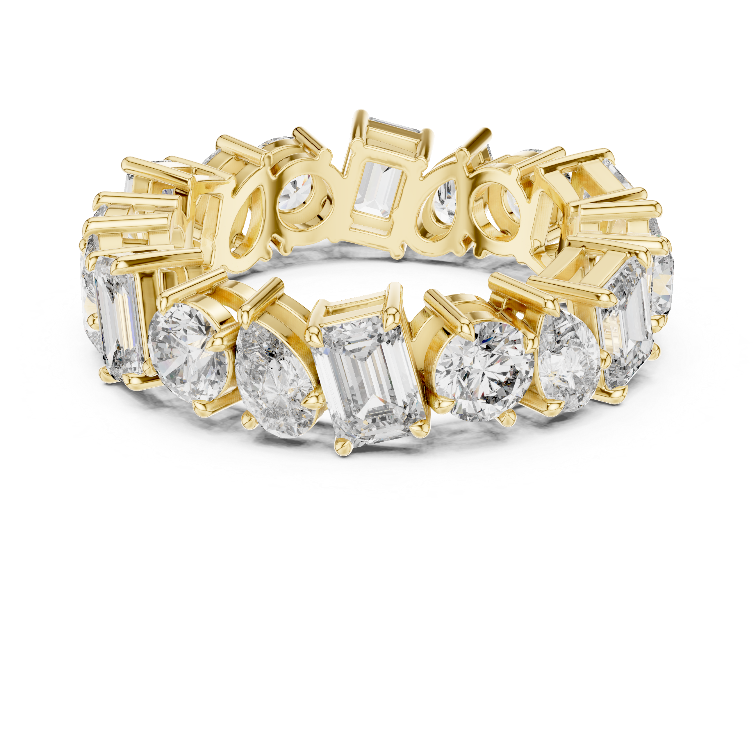 Prism Flare Lab Grown Diamond Baguette Ring
