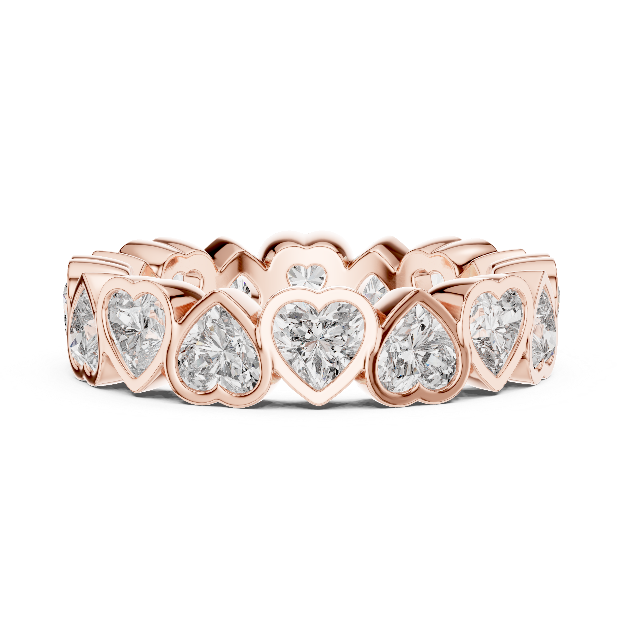 Velvet Ribbon Lab Grown Diamond Tapered Ring