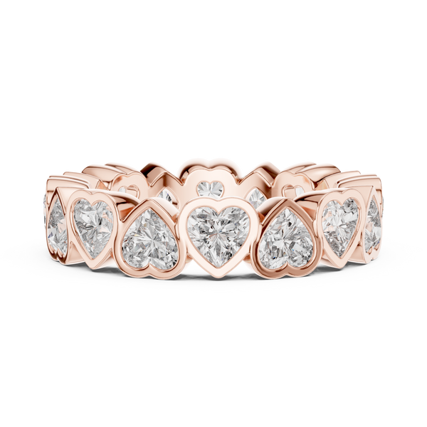 Velvet Ribbon Lab Grown Diamond Tapered Ring