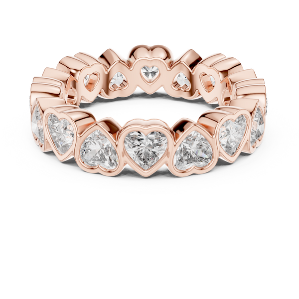 Velvet Ribbon Lab Grown Diamond Tapered Ring