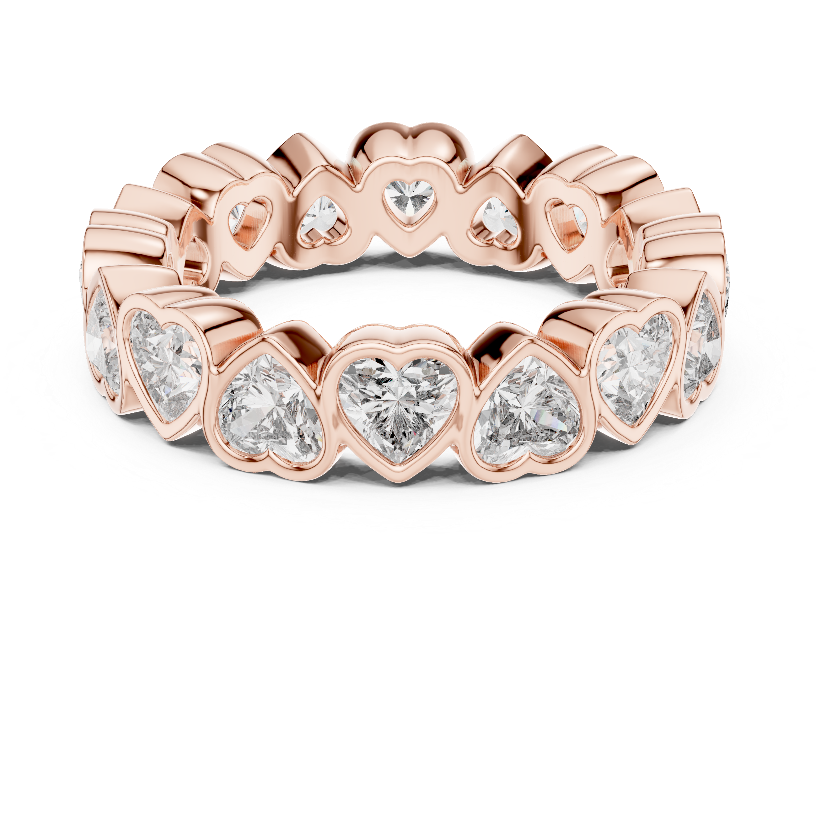 Velvet Ribbon Lab Grown Diamond Tapered Ring