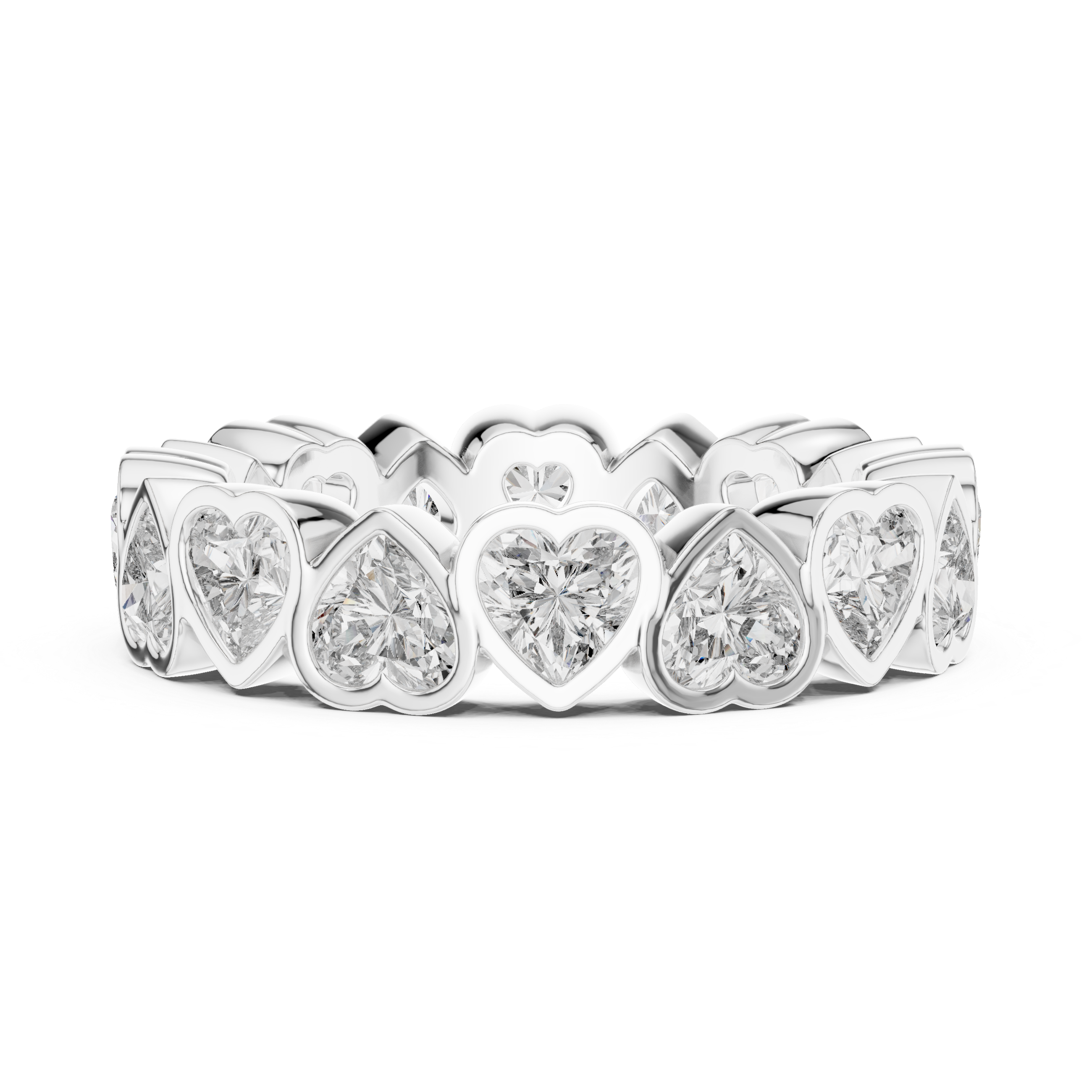 Velvet Ribbon Lab Grown Diamond Tapered Ring