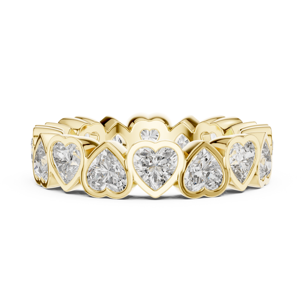 Velvet Ribbon Lab Grown Diamond Tapered Ring